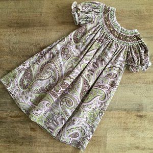Classic Whimsy Smocked Bishop Dress